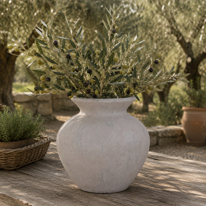 AMALFI LARGE ROUND VASE 40x40x41cm